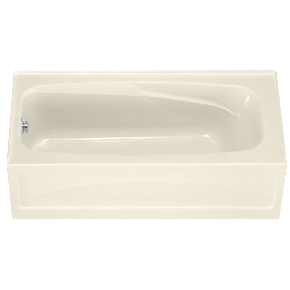 Colony 5 1 2 Foot x 32 Inch with Integral Apron Bath tub only   Left Hand Outlet LINEN